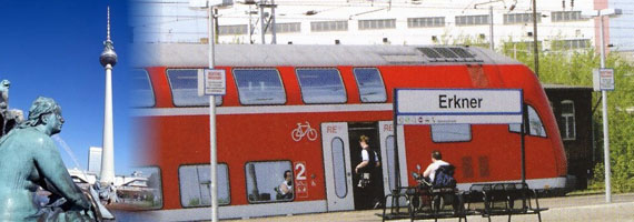 Bahnanschluss nach Berlin