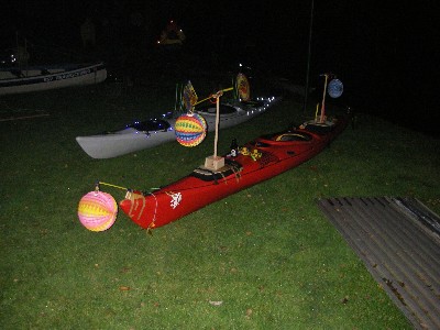 Lichterfahrt – Paddeln bei Nacht und Nebel