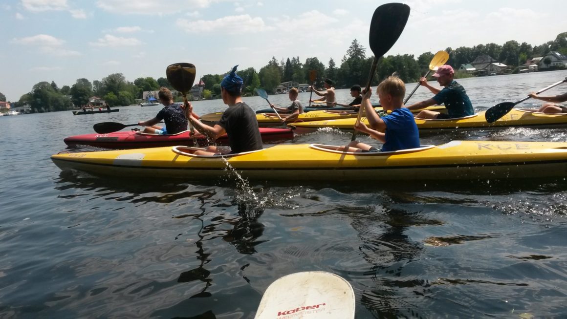 Kanu-Kids/Jugend: 8. Sommerkanucamp „Gnome, Geister & unwegsame Wasserstraßen“