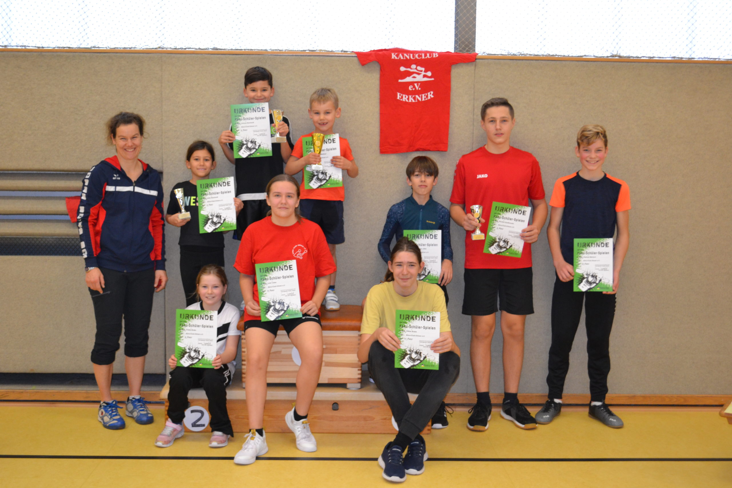 Kanu-Schüler/Jugend: Minis (6-10 Jahre) holen Pokale bei den dezentralen KANU-Schülerspielen