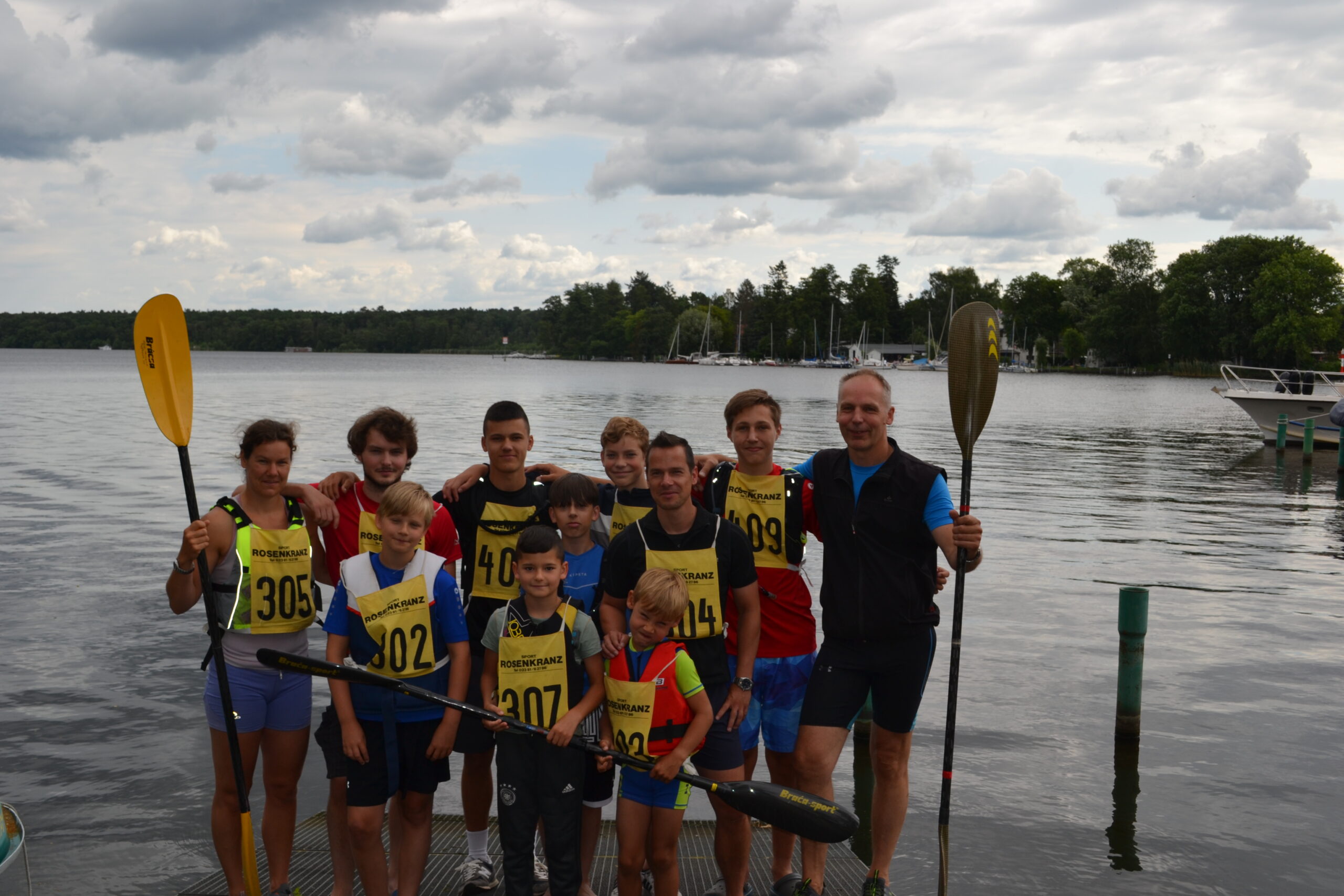 Nachwuchskanuten mit tollen beachtlichen Leistungen beim Zeuthen Drittelmarathon (14) sowie Halbmarathon (21)