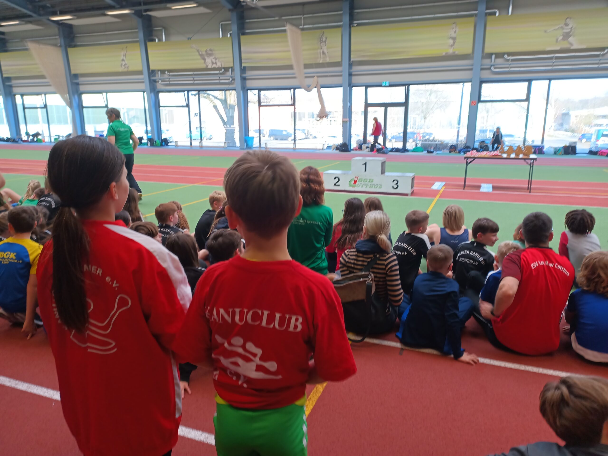 Erkneraner Kanuten zeigen sehenswerte Leistungen beim Athletikwettkampf in Cottbus