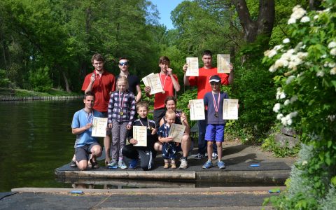 KANU-JUGEND: 16. Kanu-Duathlon – Nachwuchskanuten paddeln aufs Podest