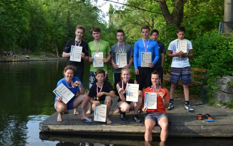 14. Kanu-Duathlon – Erkneraner Kanuten nutzen Heimvorteil – zahlreiche Podestplätze und Gewinn Mannschaftspokal