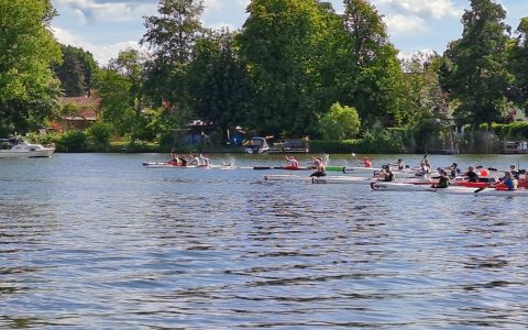 Berliner Halb- und Drittelmarathon – Erkneraner Kanuten mit Podestplätzen und neuen Bestzeiten/Vereinsrekorden